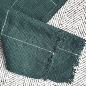 Warner Bros Plaid Men’s Wool Scarf